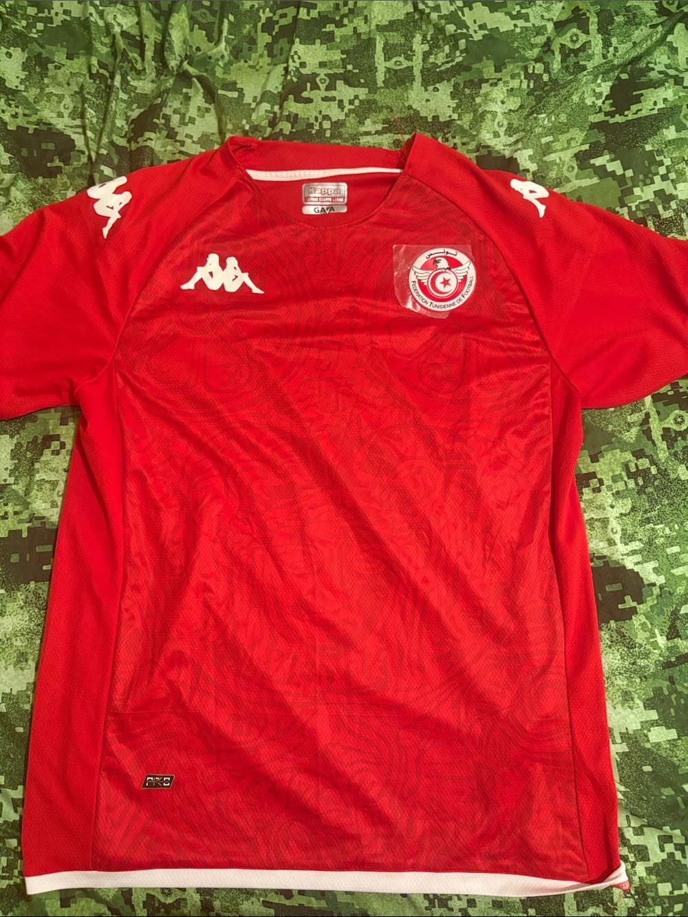 Kappa Tunisia National Soccer Team World Cup Jersey 2022